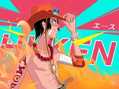 海贼王同人2 art design dribbble. illustration ui ux
