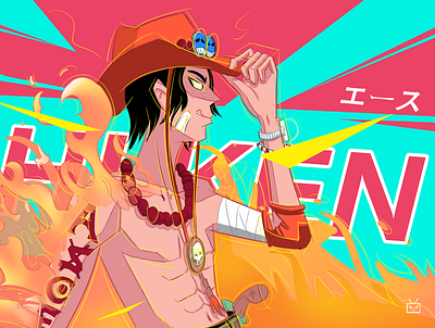 海贼王同人2 art design dribbble. illustration ui ux