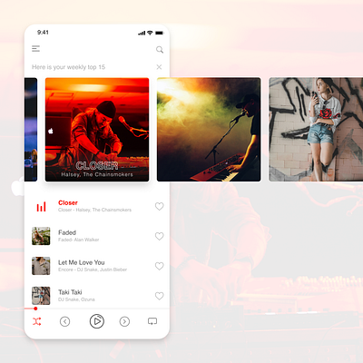 Easy Music UX adobexd art challenge clean cleandesign dailyui designer experiencedesign inspirational inspirational quote music music app music player musicplayer product xd xd design xddailychallenge