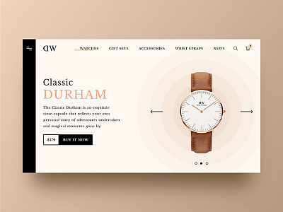 Daniel Wellington web page