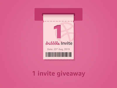 Dribbble invite daily ui draft dribbble dribbble draft dribbble invitation dribbble invite freebies giveaway graphic illustraion illustrator inivite invitation