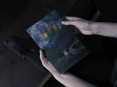 Abandoned Heaven - Book Cover book cover book cover design book cover mockup book covers branding agency branding and identity design photomanipulation photoshop print design