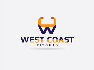 West cost building logo brand design brand identity design graphicdesign illustrator logo logo design logos logotype typography