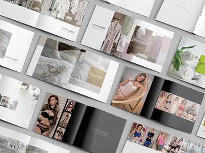 Cottonish products catalog cotton design layout product catalog