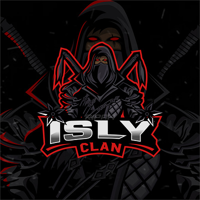 Isly Clan masctot logo awesome logo branding design esport esportlogo gaming graphic design illustration logo mascot logo