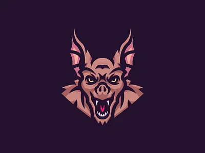 Man-bat badge batman illustration kirk langstrom logo man bat sticker