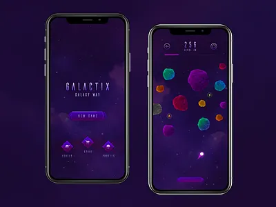 GalactiX app game ios play space