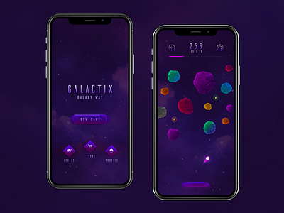 GalactiX app game ios play space