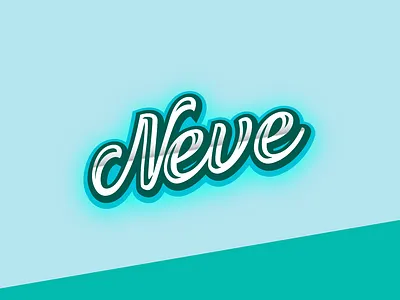 Neve's Beer company typography beer beer branding beer label branding design illustration illustrator lettering logo type typography vector