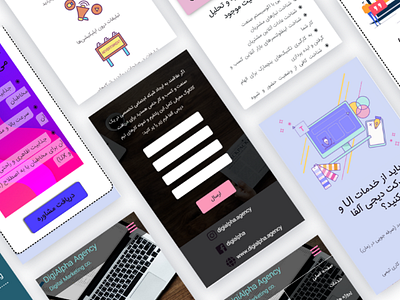 Digital Marketing Agency website UI ui digital marketing agency