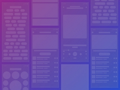 Music App | Wireframes colorful grid mobile mobile app mobile wireframes music app prototype wireframes