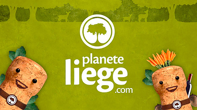 Planete Liege advertising art direction character design illustration photography