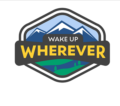 Logo Design - Wake Up Wherever logo