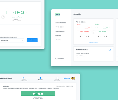 Crypto exchange app crypto exchange rates steps ui ui design user interface