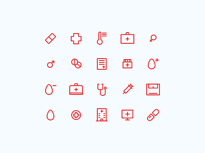 Medical Line Icon health icon icon a day icon app icon design icon set iconpack medical medical icon