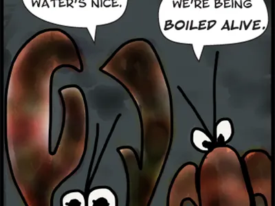 Lobster Friends comic comic strip comics