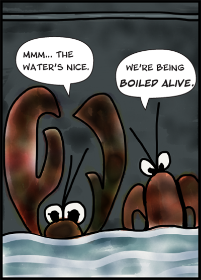 Lobster Friends comic comic strip comics