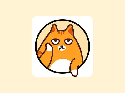 Cat app cat design logo ui