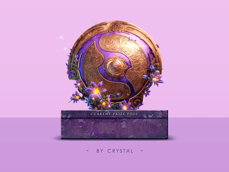 TI9 _ PRIZE POOL by Crystal Yumumu on Dribbble
