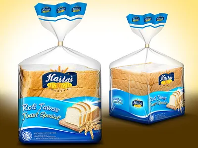 Hailay - Bakery Packaging bakery bali branding design graphicdesign illustration labeldesign package design packaging produk vector
