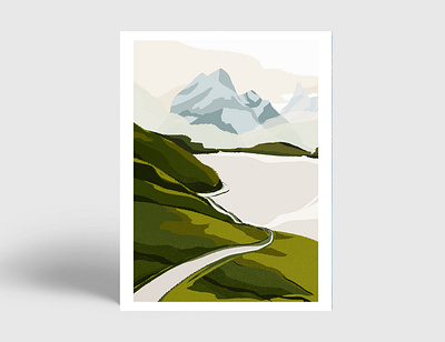 Journeys animation branding coverbook design designer drawing flat flat design flower graphicdesign illustration illustrator landscape lenillustrator motion motion graphic mountain painting