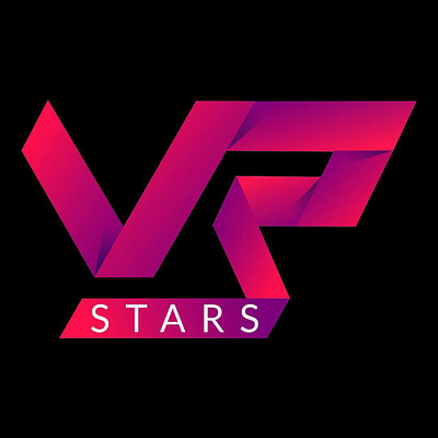 VR Stars Logo Design branding design icon illustration logo stars typography vector vr web