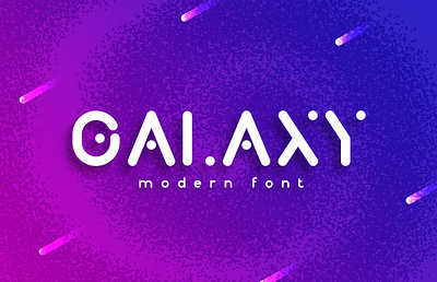 Galaxy Beed Rounded - Modern Font branding design facebook font font awesome font design font family fonts illustration instagram logo social media vector