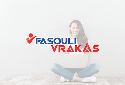 Fasouli Vrakas brand branding design graphics illustration logo minimal typography ui vector