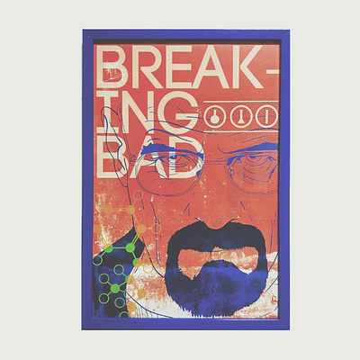 Breaking Bad Poster branding design design art digital digital art digital illustration graphic design graphics illustration marketing agency