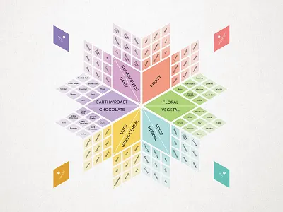 Tasting Chart chart chocolate data infographic tasting table