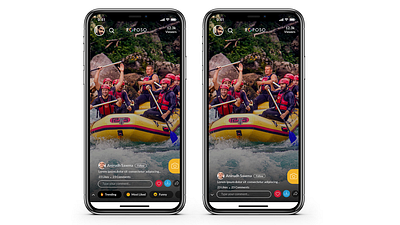 Roposo - UI/UX Enhancement Concept app minimal social app ui ui component ui design ui elements ux ux design