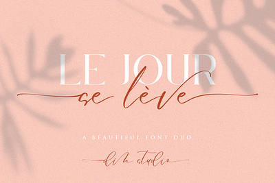 Le Jour - Font Duo beautiful font beautiful font duo beautiful fonts calligraphy fonts design elegant fonts font design font duo font family fonts collection lettering fonts logo fonts luxury font luxury fonts modern calligraphy modern fonts serif font serif fonts signature fonts wedding invitation