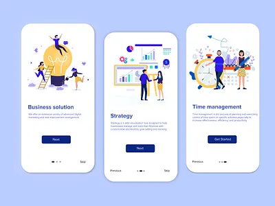 Onboarding Screens UI adobe illustrator application design application ui figma firstonboarding illustration onboarding illustration onboarding screens onboarding ui ui uiux ux