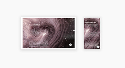 Is self linear or an ocean of data ripples?
