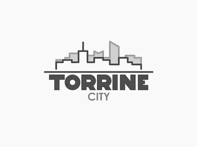 Daily logo challenge day 22/50, City logo, Torrine city! brand logo branding challenge city daily logo challenge day 22 design graphic design icon idea logo logo designer logo maker logo passion logo world new logo simple vector