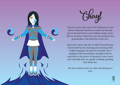 super hero Cheryl (reupload rgb color) adobe illustrator animation animation 2d charachter character animation design illustration super hero superhero superheroes vector vector art vector artwork