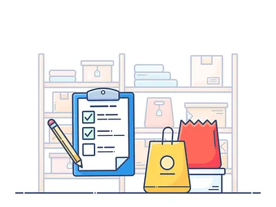 Checklist animation checklist commerce design dropshippihg e commerce icon illustration lottie motion onboarding online outline pack set shop shopify store svg web