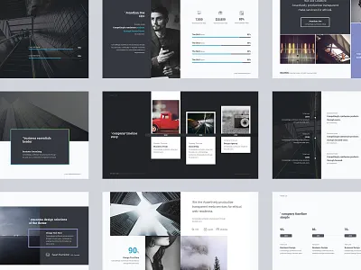 Martin - Business & Minimal Presentation Template business clean corporate creative easy goals illustration infographic minimal modern multipurpose presentation professional simplesmart smart special ui unique ux