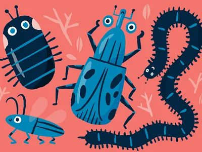 Sticks and Bits animal art design drawing illustration nature procreate procreateapp