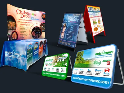 Advertising stands advertising design design polygraphy print design stand