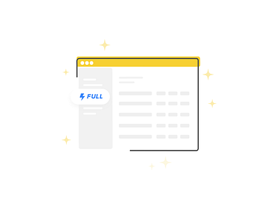 Full full illustration ui