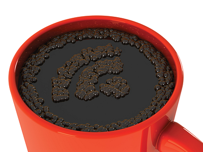 Leon Restaurants branding c4d design mug poster poster design wifi
