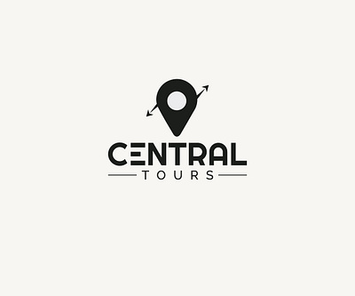 Central Tours branding design graphic design icon illustration logo mark minimal type typography vector