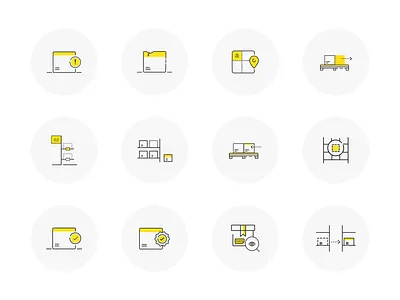 Icons box icons illustration ui vector