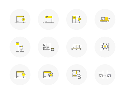 Icons box icons illustration ui vector