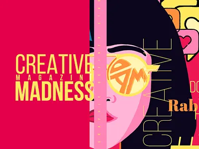 CREATIVE MADNES free Issue magazine magazine design magazine illustration