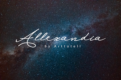 Allexandia art branding font fonts lettering lettering art scripts wedding