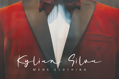Kylian Silva branding font fonts handletter logo signature typography