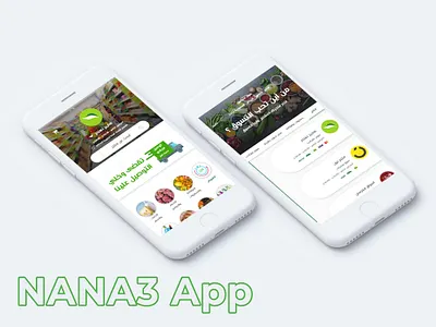 Nana3 App branding flat minimal ui ui 100 ui 100day ui challange ux ux challenge vector