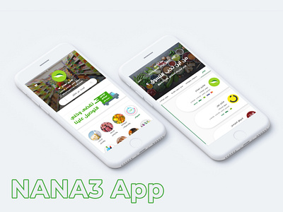 Nana3 App branding flat minimal ui ui 100 ui 100day ui challange ux ux challenge vector